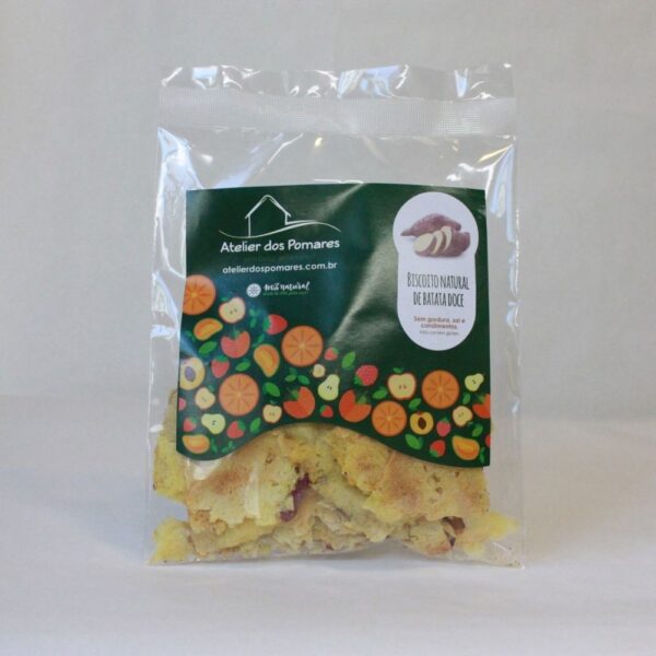 Biscoito Natural de Batata Doce